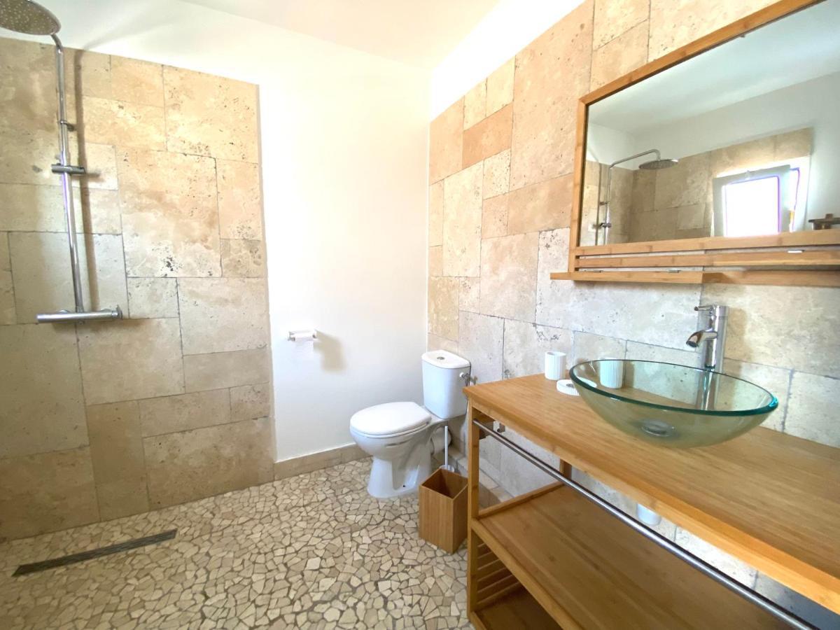 Lestipecheur Fr Villa Grise Avec Piscine Bord De Mer Saint Pierre Exterior foto